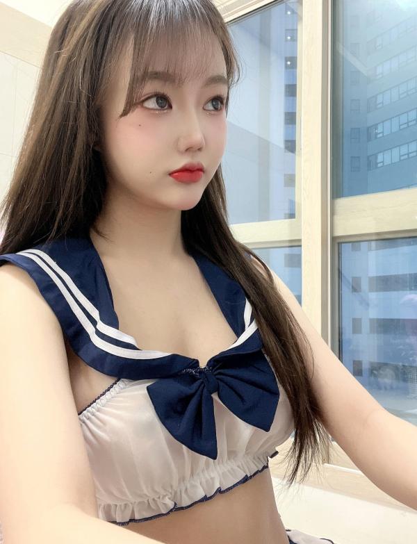    韩国女神Jucy私房诱惑写真，大胆镂空网格与制服诱惑，无圣光大尺度唯美呈现第48张图片