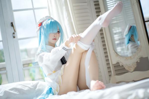    矢量鱼 - 雅努斯水手服，清新治愈系角色扮演，甜美私房福利写真 [38P]第2张图片