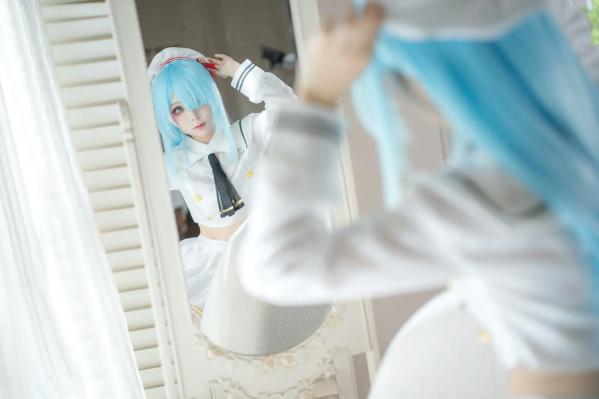    矢量鱼 - 雅努斯水手服，清新治愈系角色扮演，甜美私房福利写真 [38P]第4张图片