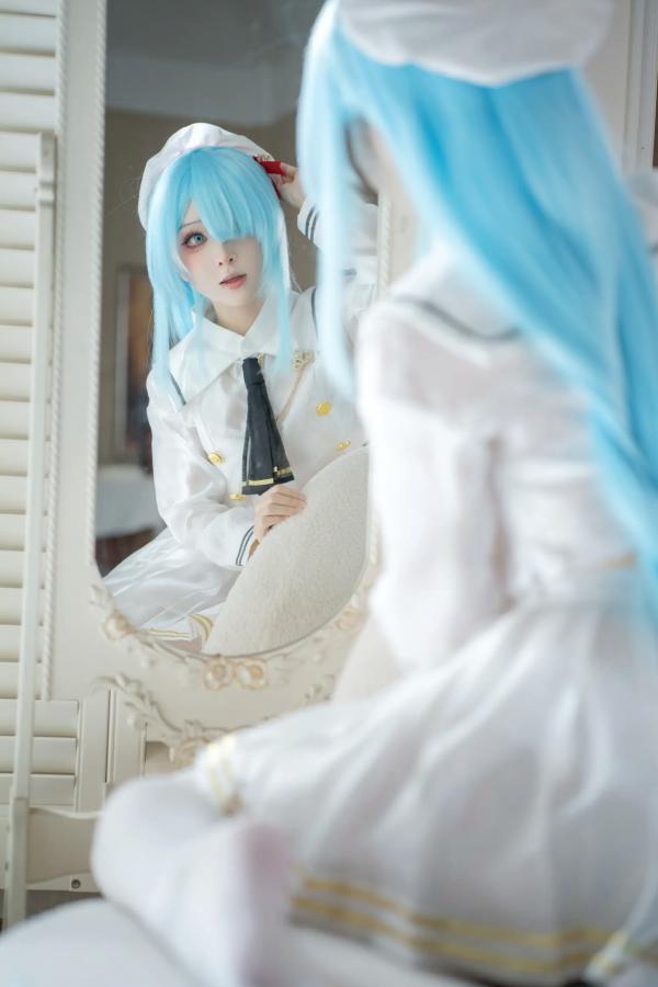    矢量鱼 - 雅努斯水手服，清新治愈系角色扮演，甜美私房福利写真 [38P]第5张图片