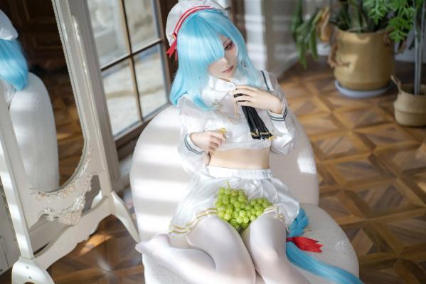    矢量鱼 - 雅努斯水手服，清新治愈系角色扮演，甜美私房福利写真 [38P]第6张图片