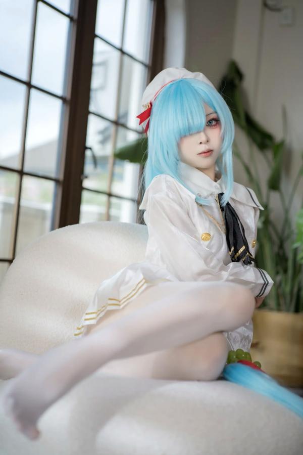    矢量鱼 - 雅努斯水手服，清新治愈系角色扮演，甜美私房福利写真 [38P]第7张图片