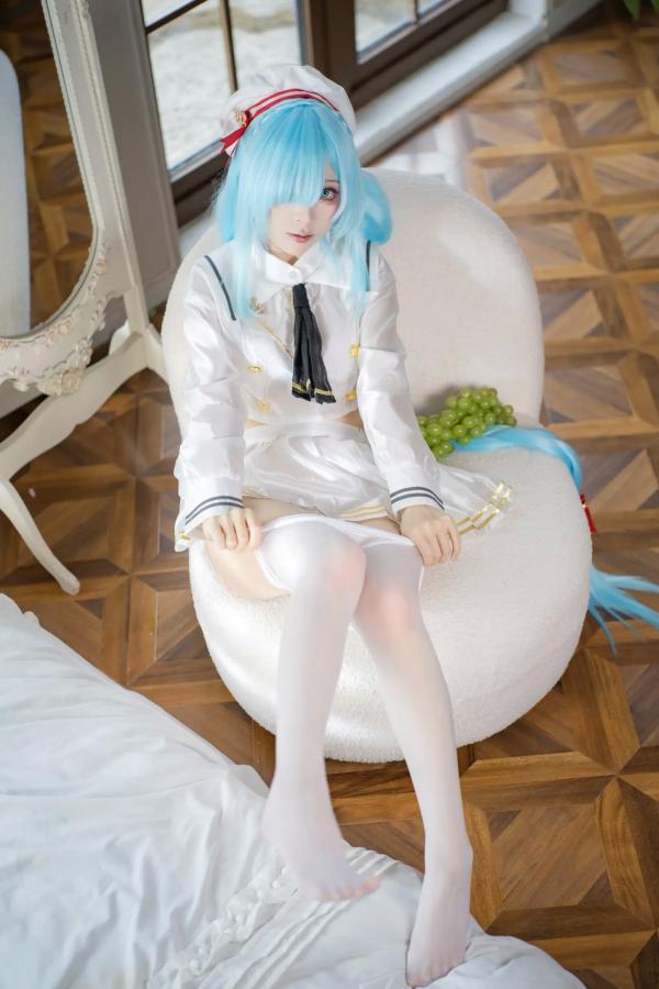    矢量鱼 - 雅努斯水手服，清新治愈系角色扮演，甜美私房福利写真 [38P]第9张图片