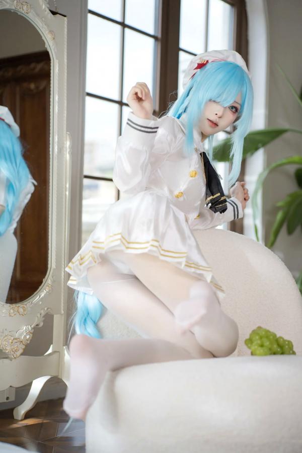    矢量鱼 - 雅努斯水手服，清新治愈系角色扮演，甜美私房福利写真 [38P]第12张图片