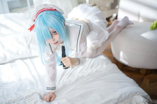    矢量鱼 - 雅努斯水手服，清新治愈系角色扮演，甜美私房福利写真 [38P]第13张图片