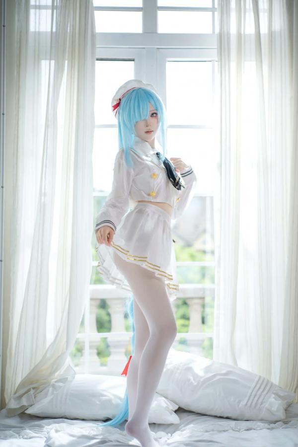   矢量鱼 - 雅努斯水手服，清新治愈系角色扮演，甜美私房福利写真 [38P]第17张图片