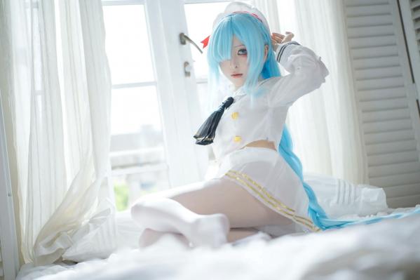   矢量鱼 - 雅努斯水手服，清新治愈系角色扮演，甜美私房福利写真 [38P]第20张图片
