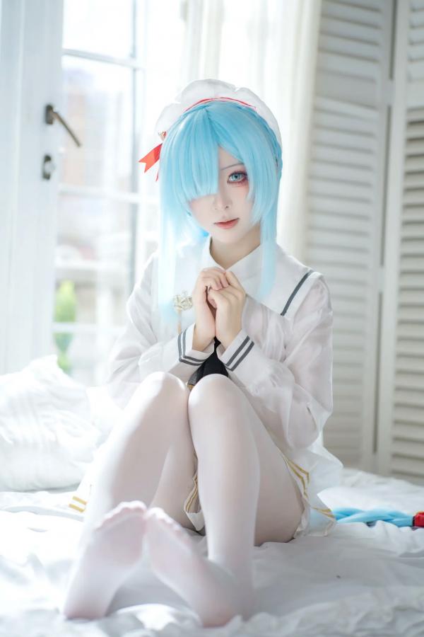    矢量鱼 - 雅努斯水手服，清新治愈系角色扮演，甜美私房福利写真 [38P]第21张图片