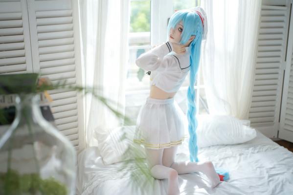    矢量鱼 - 雅努斯水手服，清新治愈系角色扮演，甜美私房福利写真 [38P]第30张图片