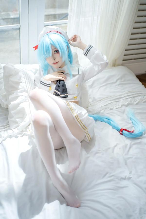    矢量鱼 - 雅努斯水手服，清新治愈系角色扮演，甜美私房福利写真 [38P]第31张图片