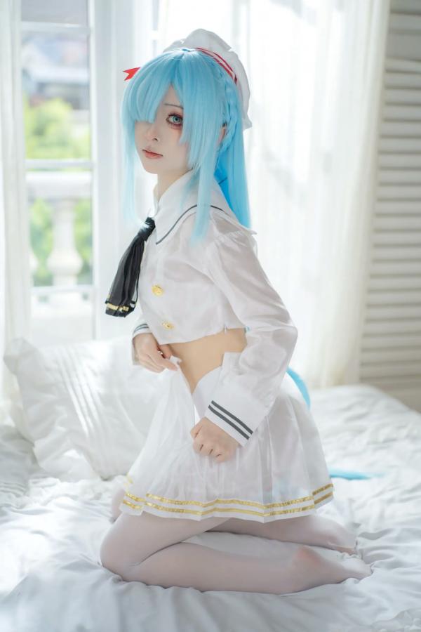    矢量鱼 - 雅努斯水手服，清新治愈系角色扮演，甜美私房福利写真 [38P]第35张图片