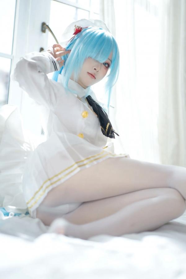    矢量鱼 - 雅努斯水手服，清新治愈系角色扮演，甜美私房福利写真 [38P]第38张图片