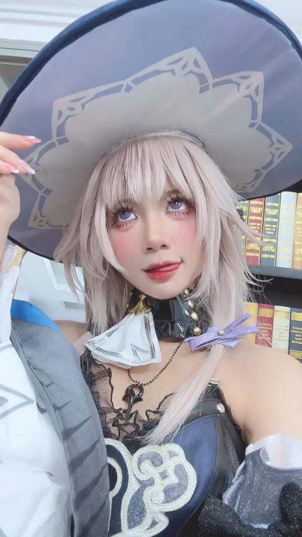    PoppaChan - 赫塔 (The Herta) 二次元私房Cosplay - 极致性感福利诱惑，完美还原角色神韵 [114P]第6张图片