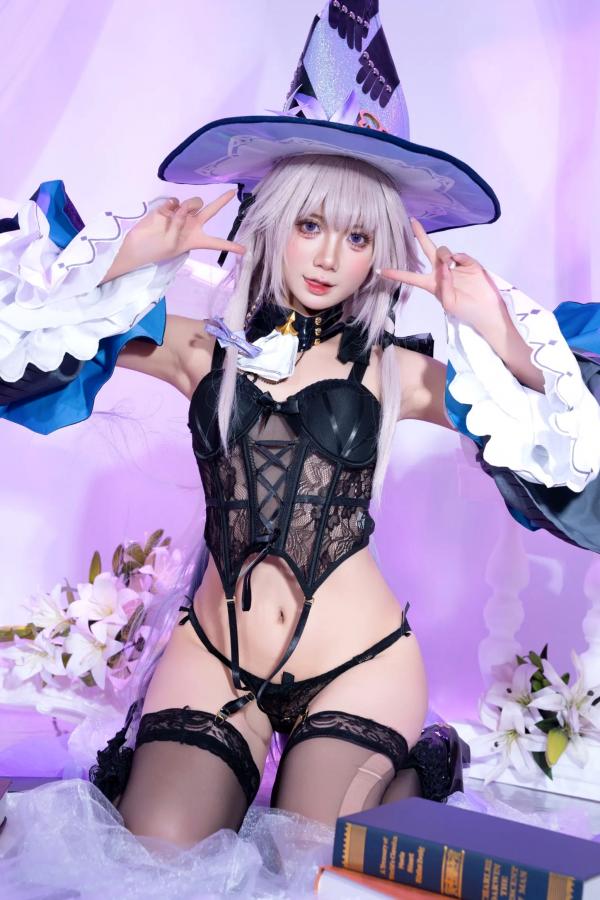    PoppaChan - 赫塔 (The Herta) 二次元私房Cosplay - 极致性感福利诱惑，完美还原角色神韵 [114P]第82张图片