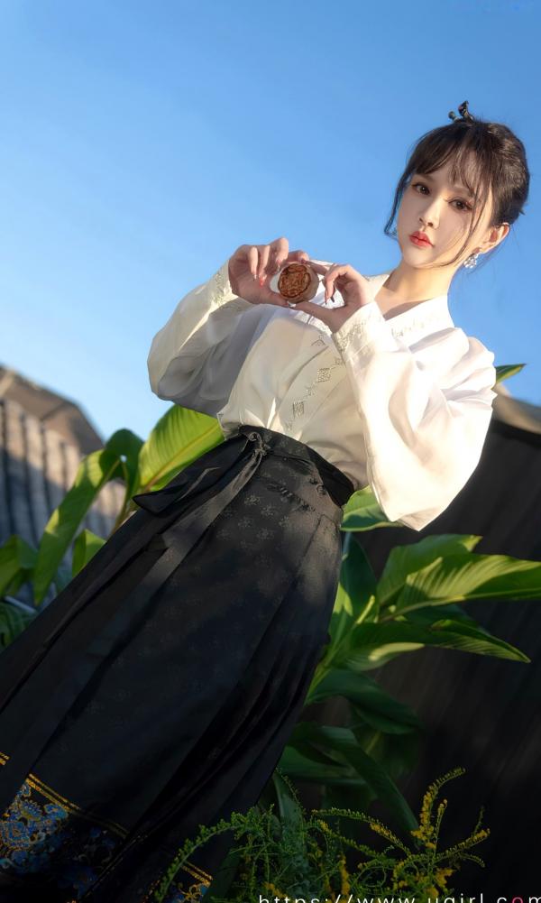    UGirlsApp尤果圈-2674-青树-《节日主题》古风国风写真 - 雅致古典白裙中式美少女大尺度私房第20张图片