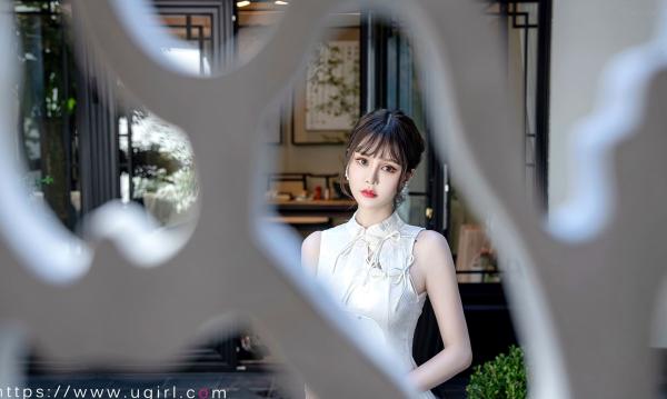    UGirlsApp尤果圈-2674-青树-《节日主题》古风国风写真 - 雅致古典白裙中式美少女大尺度私房第26张图片