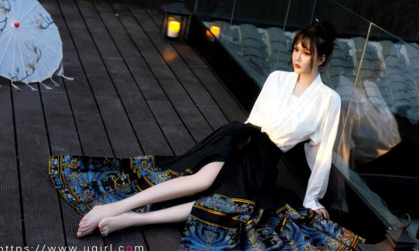    UGirlsApp尤果圈-2674-青树-《节日主题》古风国风写真 - 雅致古典白裙中式美少女大尺度私房第27张图片