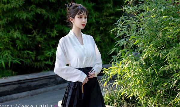    UGirlsApp尤果圈-2674-青树-《节日主题》古风国风写真 - 雅致古典白裙中式美少女大尺度私房第29张图片