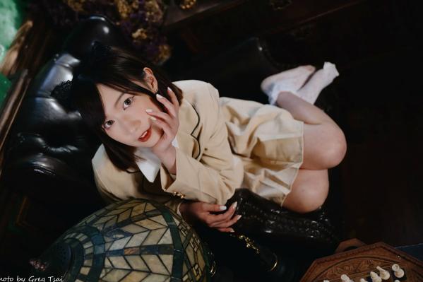    柯姿 - 哈利波特魔法学院风学生服，猫耳俏皮制服诱惑，唯美书房写真 [93P]第79张图片