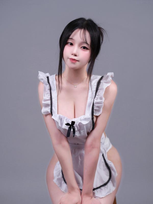    韩国美女-Woo-U-女仆-MAID-UNIFORM-GlamARchive第23张图片