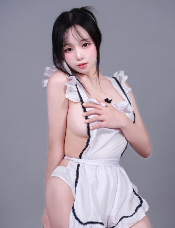    韩国美女-Woo-U-女仆-MAID-UNIFORM-GlamARchive第39张图片