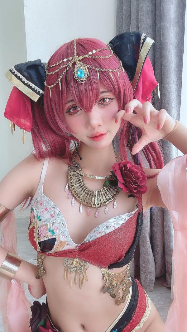    PoppaChan - Marine Houshou 宝钟玛琳COS诱惑大尺度私房照 [109P]第2张图片