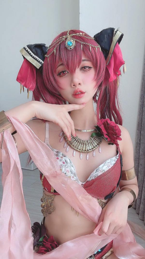    PoppaChan - Marine Houshou 宝钟玛琳COS诱惑大尺度私房照 [109P]第4张图片