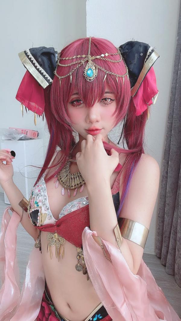   PoppaChan - Marine Houshou 宝钟玛琳COS诱惑大尺度私房照 [109P]第11张图片