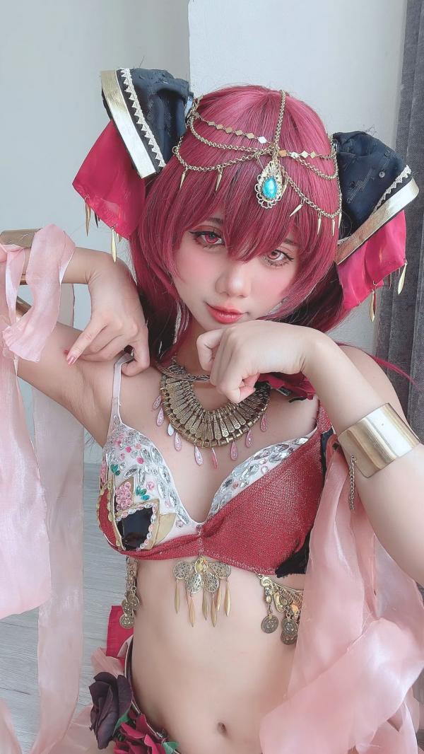    PoppaChan - Marine Houshou 宝钟玛琳COS诱惑大尺度私房照 [109P]第24张图片