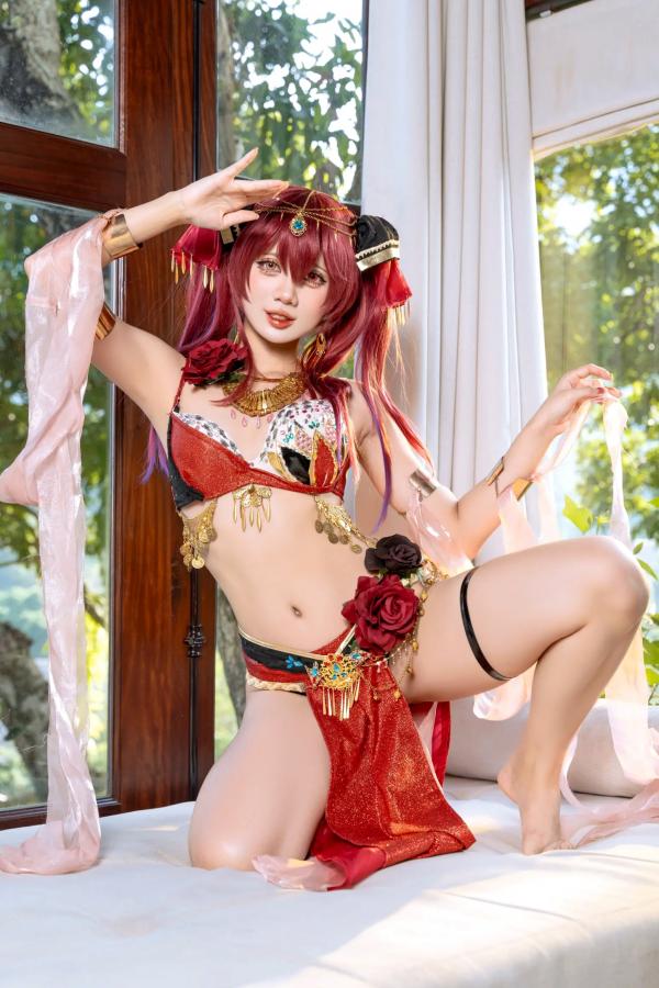    PoppaChan - Marine Houshou 宝钟玛琳COS诱惑大尺度私房照 [109P]第62张图片