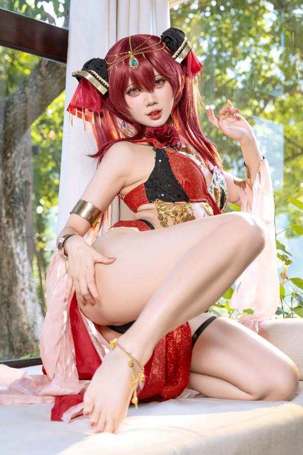    PoppaChan - Marine Houshou 宝钟玛琳COS诱惑大尺度私房照 [109P]第63张图片