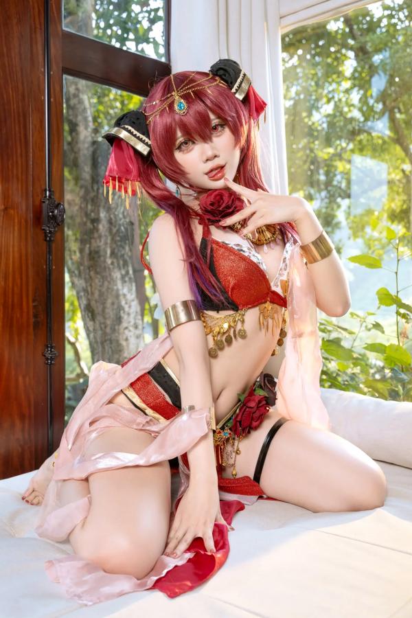    PoppaChan - Marine Houshou 宝钟玛琳COS诱惑大尺度私房照 [109P]第66张图片