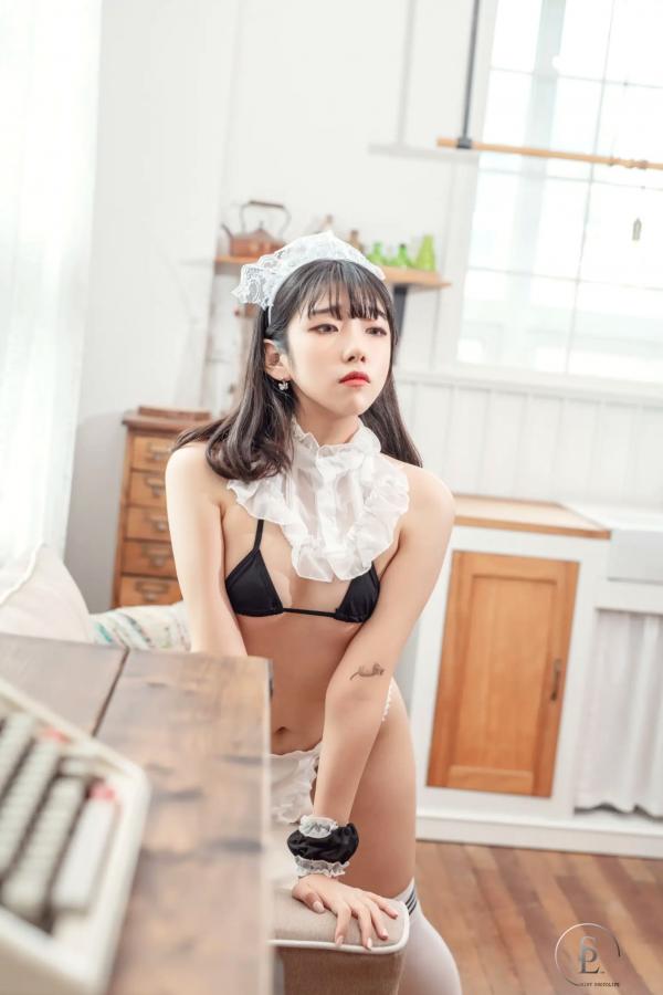    Sonson(??) Saint Photo Life Vol.02 清纯女仆装私房诱惑 居家角色扮演可爱少女写真集 [57P]第25张图片