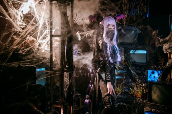    源纱希喵喵喵 - 明日方舟狮蝎COSPLAY废墟暗黑废土风精美套图 [23P]第2张图片