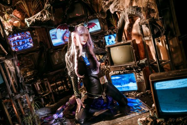    源纱希喵喵喵 - 明日方舟狮蝎COSPLAY废墟暗黑废土风精美套图 [23P]第4张图片