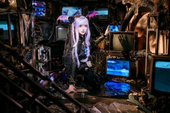    源纱希喵喵喵 - 明日方舟狮蝎COSPLAY废墟暗黑废土风精美套图 [23P]第6张图片