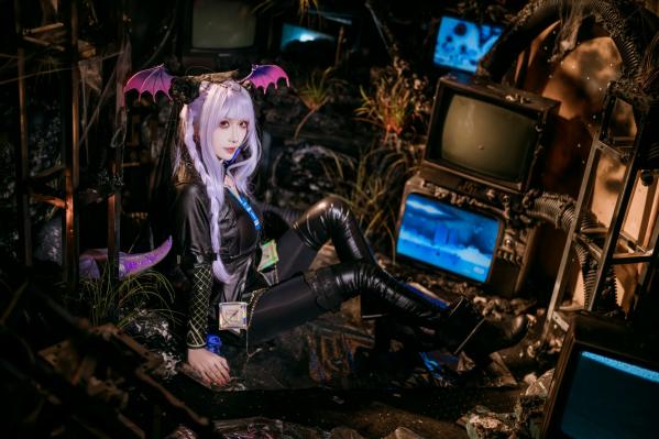    源纱希喵喵喵 - 明日方舟狮蝎COSPLAY废墟暗黑废土风精美套图 [23P]第7张图片