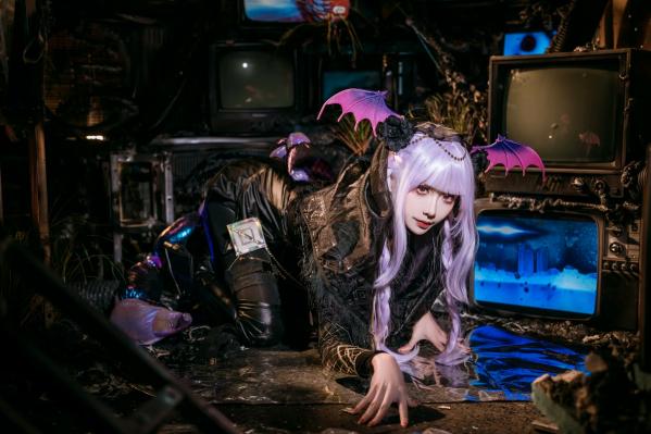    源纱希喵喵喵 - 明日方舟狮蝎COSPLAY废墟暗黑废土风精美套图 [23P]第8张图片