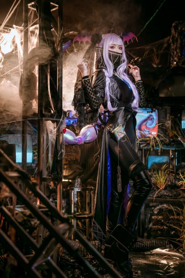    源纱希喵喵喵 - 明日方舟狮蝎COSPLAY废墟暗黑废土风精美套图 [23P]第13张图片
