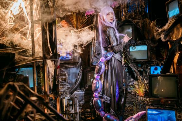    源纱希喵喵喵 - 明日方舟狮蝎COSPLAY废墟暗黑废土风精美套图 [23P]第19张图片