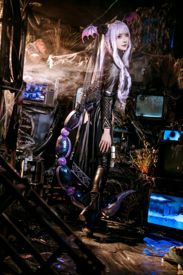    源纱希喵喵喵 - 明日方舟狮蝎COSPLAY废墟暗黑废土风精美套图 [23P]第21张图片