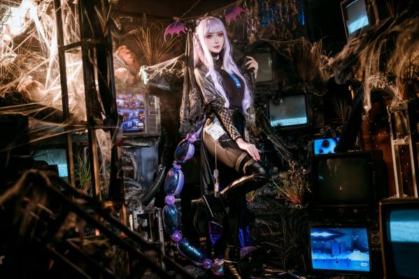    源纱希喵喵喵 - 明日方舟狮蝎COSPLAY废墟暗黑废土风精美套图 [23P]第22张图片