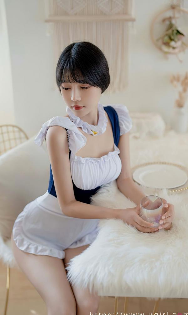    UGirlsApp尤果圈爱尤物-2669-模特合辑《尤宠征服者》-性感女仆角色扮演与知性私房诱惑美图第16张图片