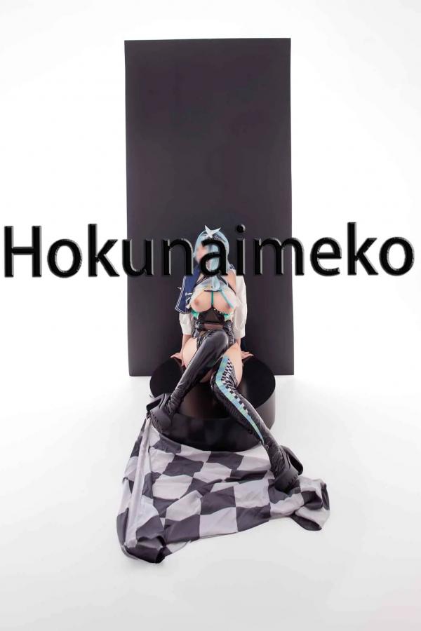    Hokunaimeko北乃芽子优菈赛车女郎Cosplay、黑丝连体、大胆私房、性感大尺度写真全集第1张图片