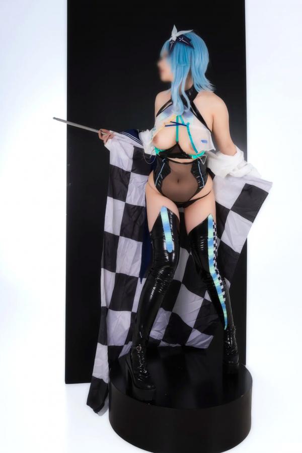    Hokunaimeko北乃芽子优菈赛车女郎Cosplay、黑丝连体、大胆私房、性感大尺度写真全集第21张图片