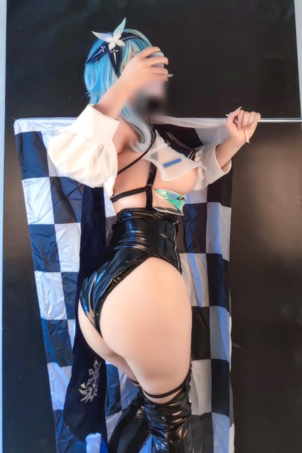    Hokunaimeko北乃芽子优菈赛车女郎Cosplay、黑丝连体、大胆私房、性感大尺度写真全集第25张图片