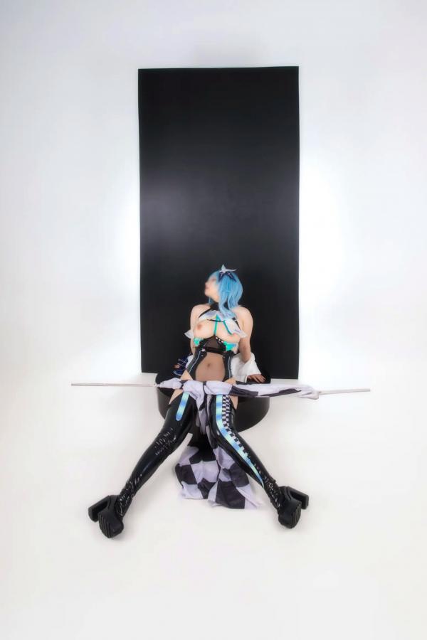   Hokunaimeko北乃芽子优菈赛车女郎Cosplay、黑丝连体、大胆私房、性感大尺度写真全集第70张图片
