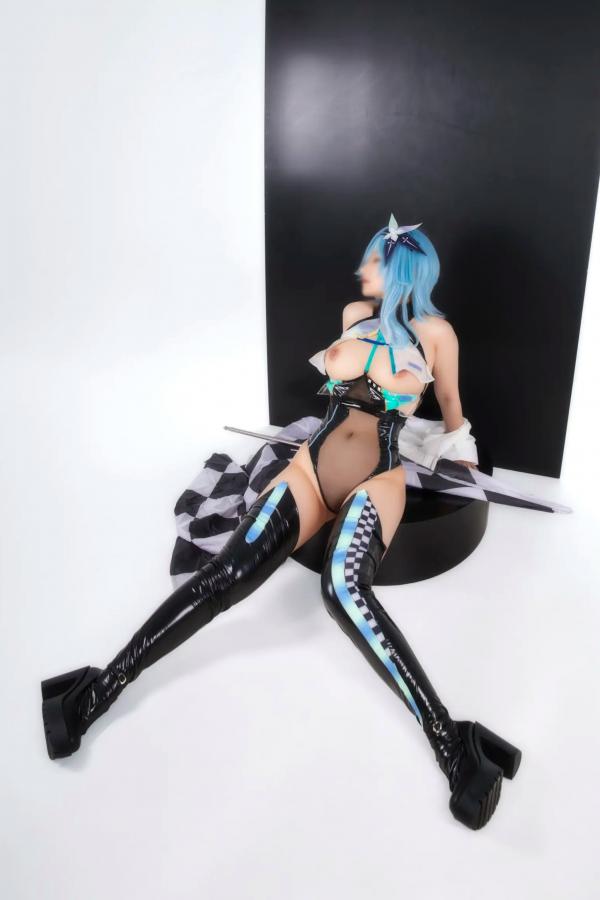    Hokunaimeko北乃芽子优菈赛车女郎Cosplay、黑丝连体、大胆私房、性感大尺度写真全集第71张图片