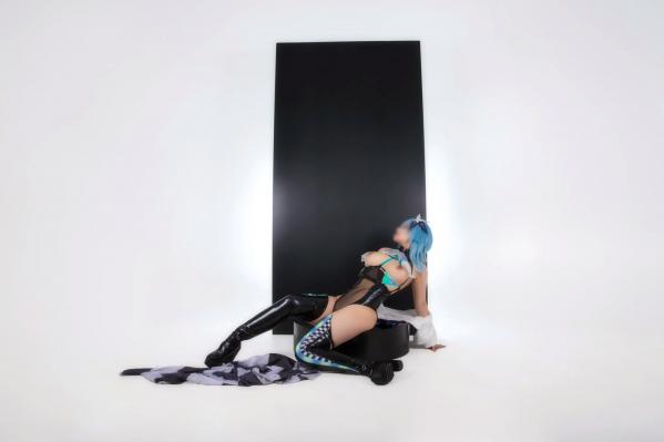    Hokunaimeko北乃芽子优菈赛车女郎Cosplay、黑丝连体、大胆私房、性感大尺度写真全集第80张图片