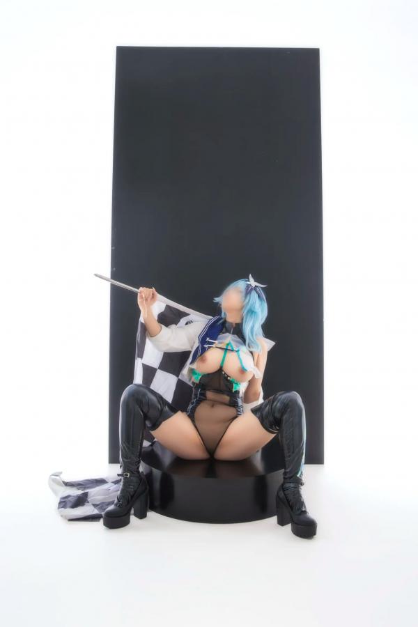    Hokunaimeko北乃芽子优菈赛车女郎Cosplay、黑丝连体、大胆私房、性感大尺度写真全集第84张图片
